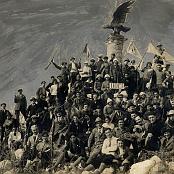 1928 - Uoeini friulani e giuliani al monte Vodice nel Decennale della Vittoria (si trovavano ancora armi abbandonate)
