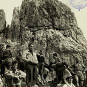 1945 - Uoeini  udinesi al monte Sernio (Serenàt) - Alpi Càrniche