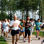1995 - Un momento della "marcia dei castelli" organizzata dal Gruppo Marciatori Udinesi - Uoei