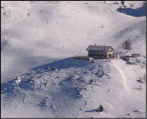 Rifugio Lecco, visto dall'alto