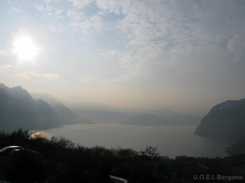 Il lago da Solto Collna