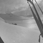 1975 - Sci al rifugio LOBBIA ALTA  AI CADUTI DELL'ADAMELLO