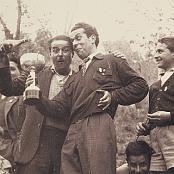 Festeggiamento con coppa