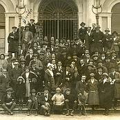 L'UOEI di Treviso a Vittorio Veneto - visita agli impianti idroelettrici di S Croce -08.04.1923