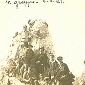 Sul Monte Grappa: 6 maggio 1923