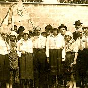 Il gagliardetto della Sezione di Treviso al raduno nazionale di Milano: 29-30.04.1923