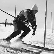 Nicola Barbolan - gara sociale sul Cansiglio - anno 1963