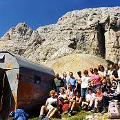 1998 - Escursionisti udinesi  al "Bivacco Rigatti" - Latemar