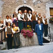 2005 - Il Grup Colàl Gjviano  sul "Puarton di Zàcule" a Ludario di Rigulàt.